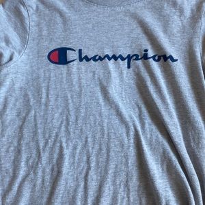 Large (boys) Champion tee